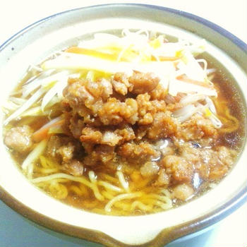 醤油ラーメン！