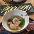 2つのクックパッドニュースに掲載♡　夕食☆金沢の郷土料理　鶏の治部煮　生麩の田楽