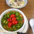優しいミルク煮とチリ・トマト麺