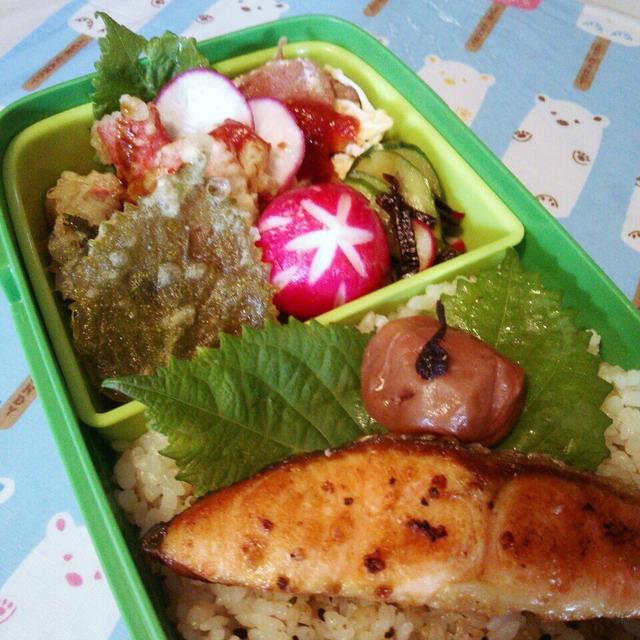 旦那の夜勤のお弁当♪