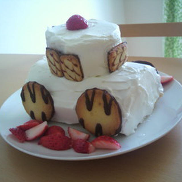 パトカーケーキ By こちさん レシピブログ 料理ブログのレシピ満載