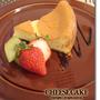 チーズケーキとランチョンマット