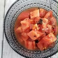 【レシピ】あとひく美味しさ♡カリカリ梅トマト