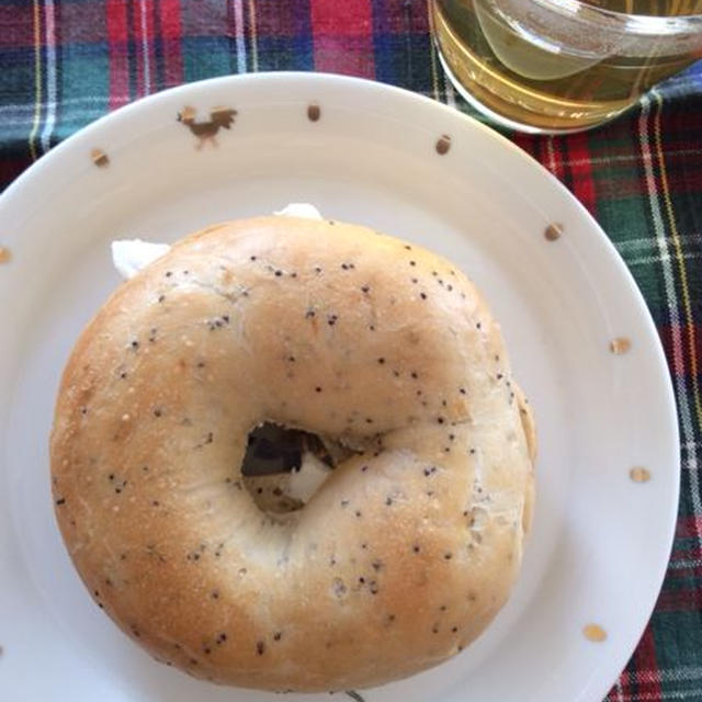 バレンタインデイの朝食にチョコレートサンド