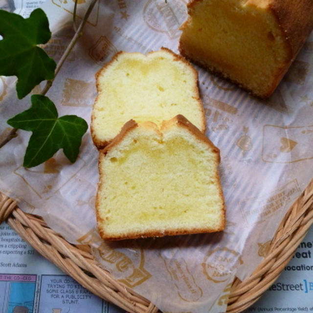 おやつにレモンケーキ♪