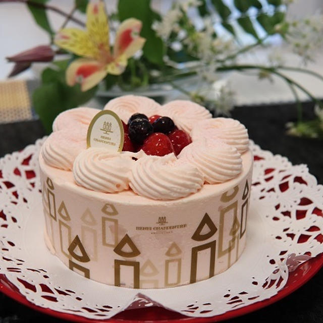 ★アンリ・シャルパンティエの冷凍ケーキで結婚記念日