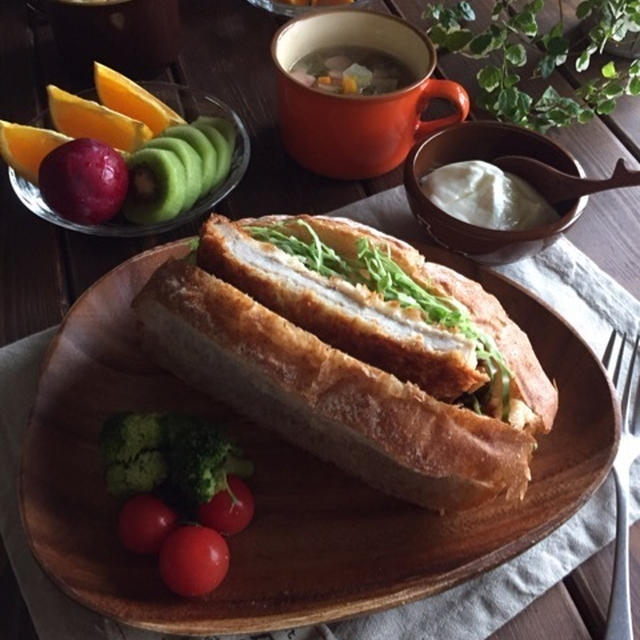 週明けから楽チンな朝…お気に入りのランチョンマット♡