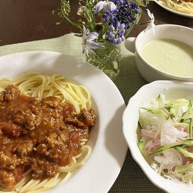 優しさに感謝＆手作りミートソース