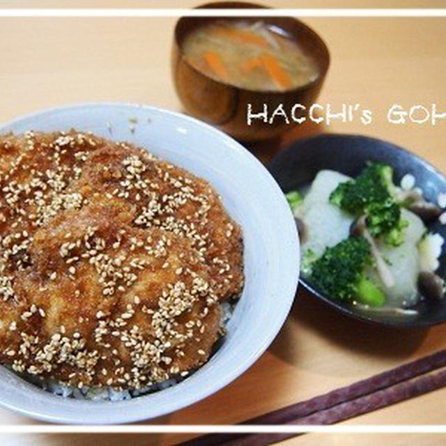 新潟たれかつ丼。