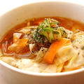 3分!!食べる紫蘇ワンタンスープとタネのリメイク by PONCYANさん