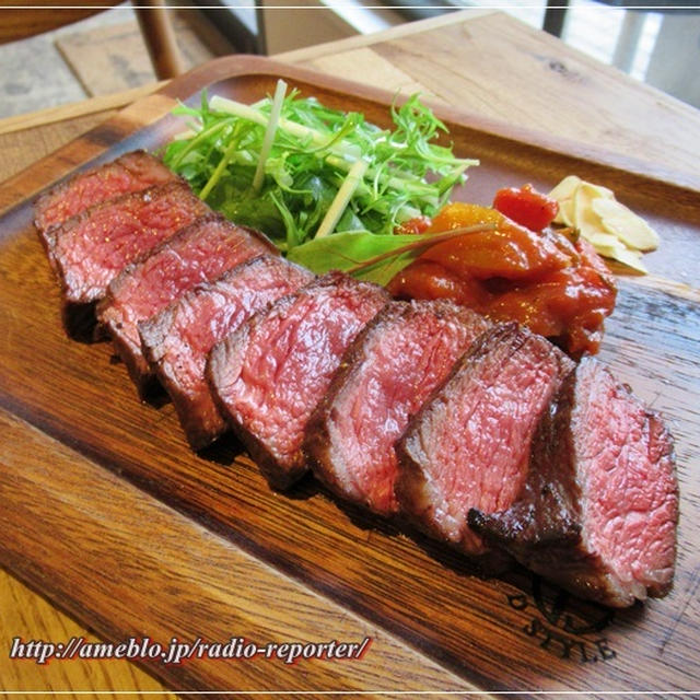 ブラックアンガス牛のグリル1290円☆肉バル タンジン商店