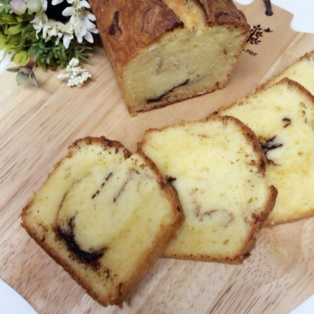幼稚園のバレエのお友達へ。パウンドケーキの手土産を。