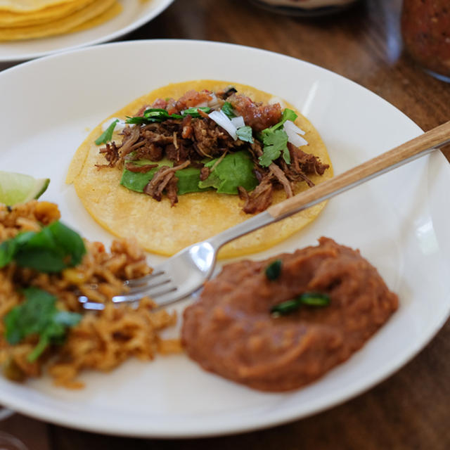 カニータス・タコス – 「おうちメキシコ料理」は意外とヘルシーです♪