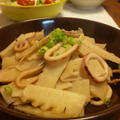 タケナコとイカの煮物