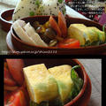 +*自家製鶏ハムのと枝豆いっぱいお弁当+*コメなし