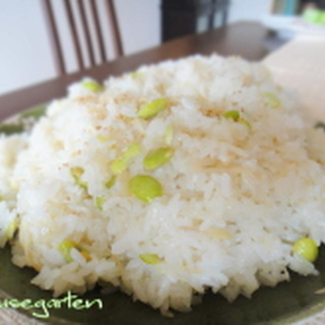 ☆『新生姜と枝豆ごはん』