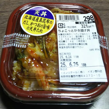 ちょこっとかき揚げ丼