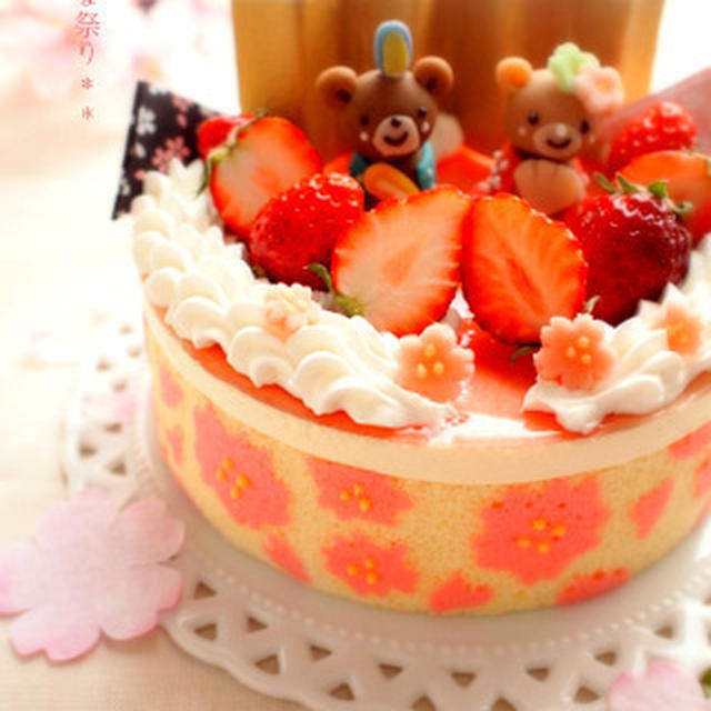 2012ひな祭りケーキ