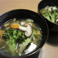 【福島クッキングアンバサダー】福島県産菌床しいたけの豆乳スープ♪塩こうじミルクハース♪