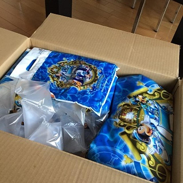 ネットで買ったディズニー土産と玄関
