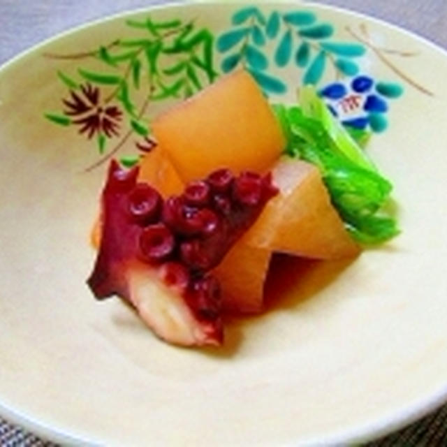 明石だこのやわらか煮をアレンジ