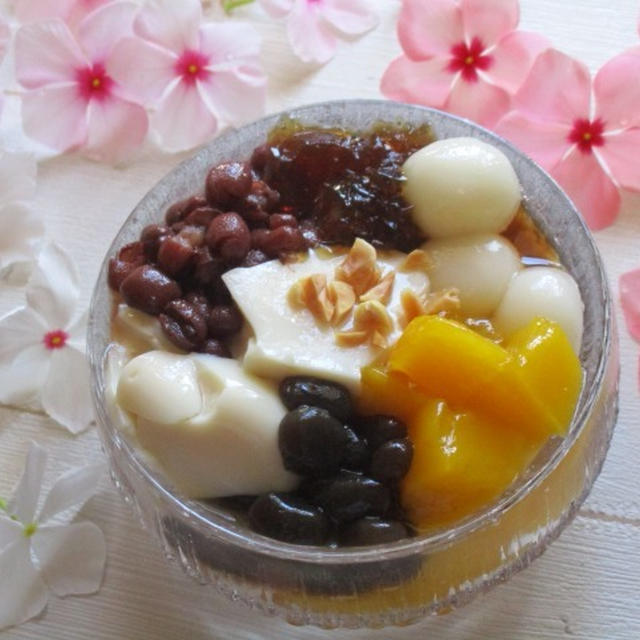 夏休み 豆乳で 簡単に作れる 台湾発の豆花 トウファ 風 By ハッピーさん レシピブログ 料理ブログのレシピ満載