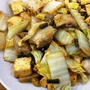 しし唐のフェタチーズ焼き～ 豆腐と鶏肉の酸豆角炒め