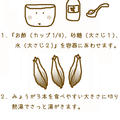 お箸休めに、みょうがの甘酢漬け