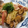 【シンプルでおいしい】和風海鮮パスタのレシピ。