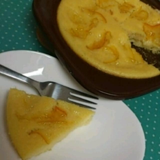 豆腐のマーマレードケーキ