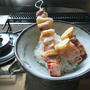 ハナマルキ『塩こうじ』で熟成豚バラ肉と新生姜のジンジャーポークグリル