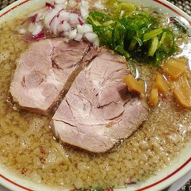 京都大宮「セアブラノ神」で背脂煮干しそばを食べ、「なかなかなものだ」と思ったのである。