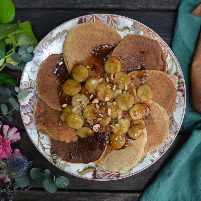 Bananas Foster Pancakes バナナフォスターパンケーキ