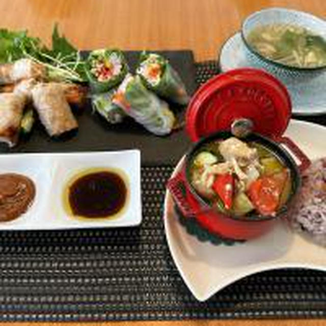 甘酒グリーンカレーレッスン