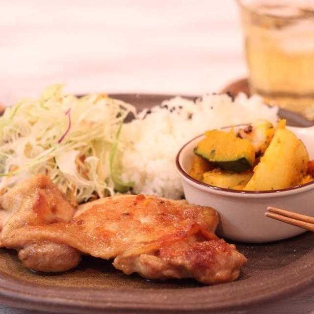 昼カフェ☆チキンソテーランチ