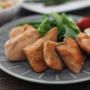 米粉でさくらますの白だしレモン唐揚げ