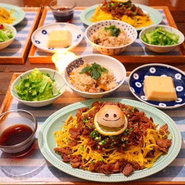 おうちごはん＊瓦そば