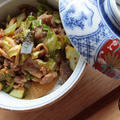 大人のお昼・・・キムチ丼