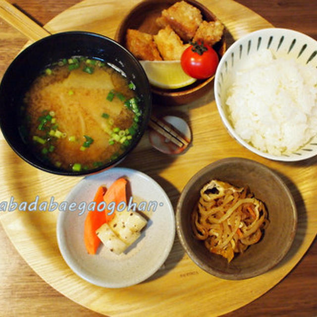 なんちゃってもおいしい☆高野豆腐の唐揚げと気になるニャン♪