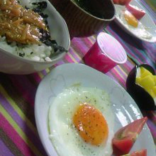 ーなめたけご飯ー