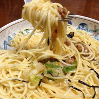 だし＆オイル２　『納豆パスタ』