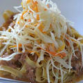 American Food Recipe(11)Homemade Fettuccine Braised Duck