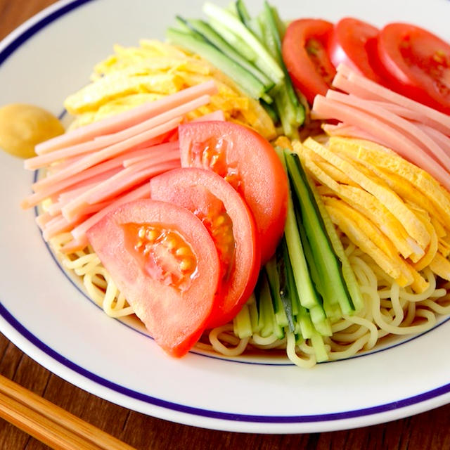 【調理時間10分】火を使わず簡単！ レンジで冷やし中華