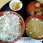 新宿みやざき館・ＫＯＮＮＥ「釜揚げしたす丼定食」