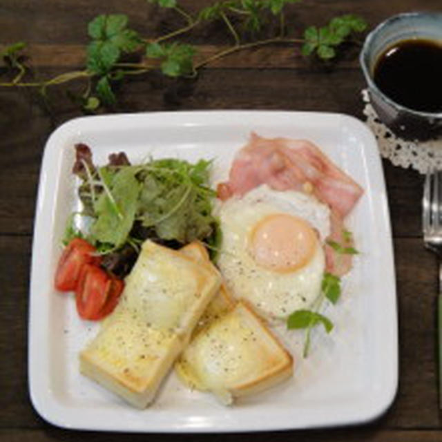 カフェ風☆チーズトーストモーニング【簡単すぎるレシピ】むかつく～あるある★