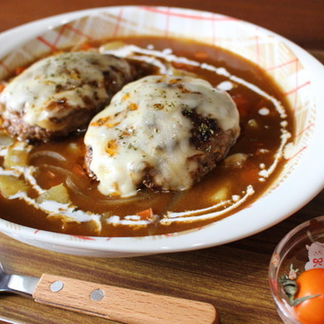 カレーで食べるチーハン
