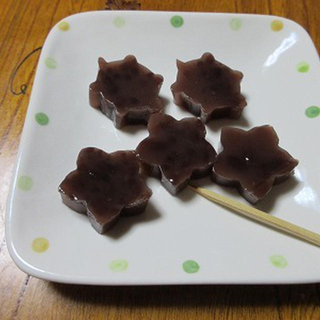 水羊羹とバナナ消費の為・・・バナナケーキ焼きました～