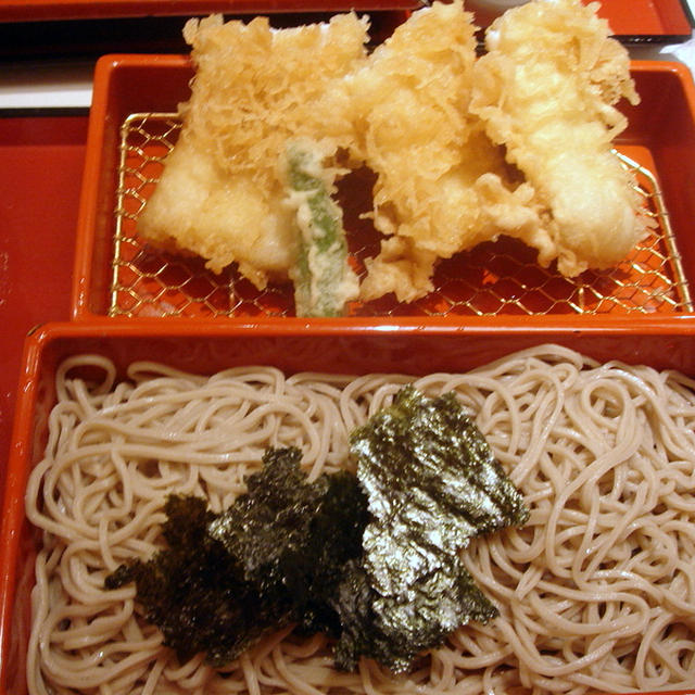 魅惑の穴子天ぷらそば☆くいしんぼう日記 in Japan