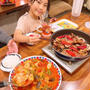 炊飯器でチキンのトマト煮です！！