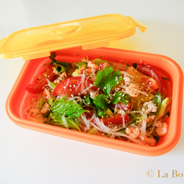 Salade de vermicelles style Thaïlandaise  Yam Woon Sen